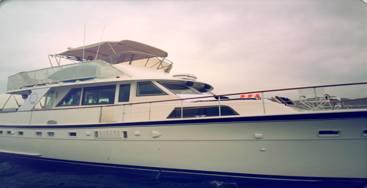 Cabo Luxury Yachts | 62 Hatteras Classic Yacht Charter Cabo San Lucas Luxury Yacht Los Cabos